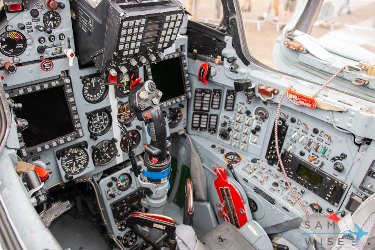 MIG 21 cockpit