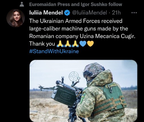 postare twitter ajutor romanesc ucraina