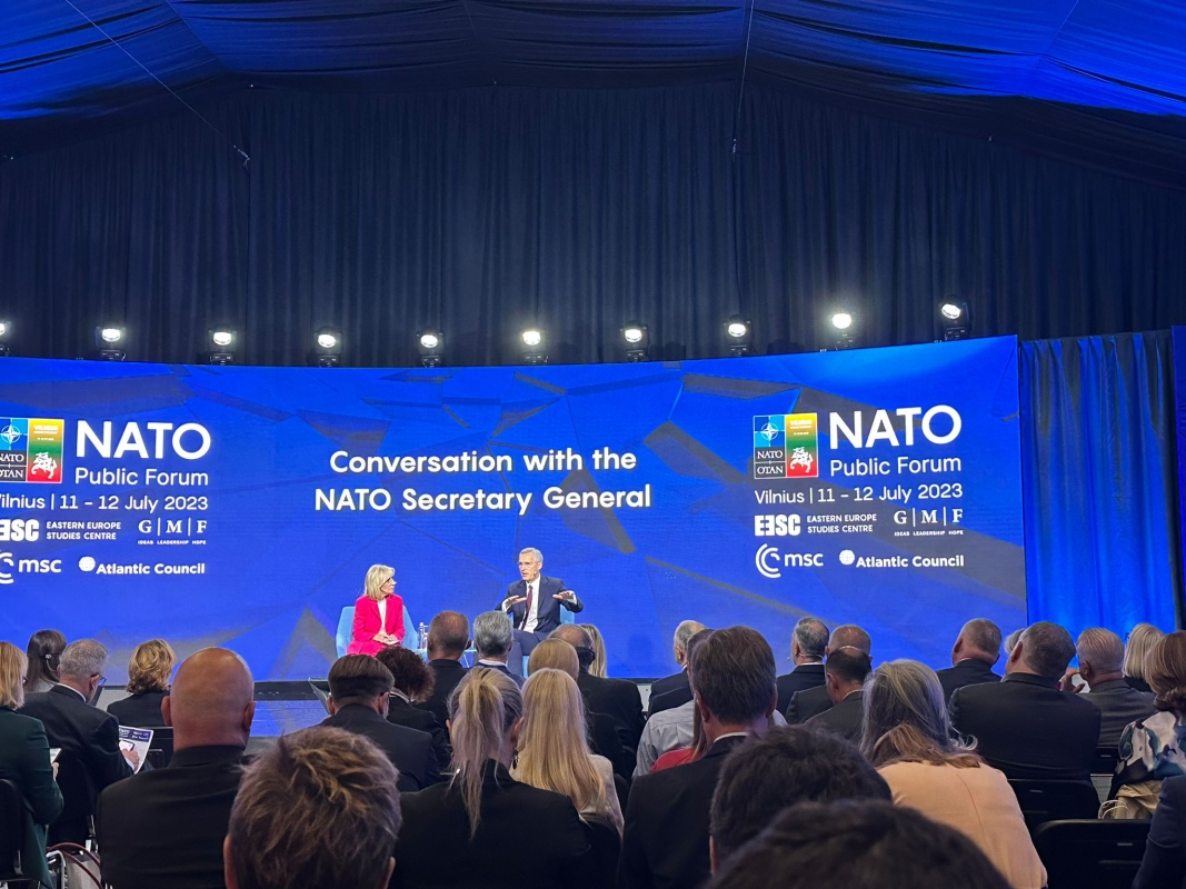 Summit NATO Vilnius - Jens Stoltenberg
